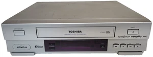 Toshiba V-720UK VCR VHS Video Cassette Grabadora Reproductor Plateado Potencia Probado Solo - Imagen 1 de 7