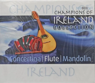 COFFRET 3 CD CHAMPIONS OF IRELAND - CONCERTINA FLUTE MANDOLIN  neuf sous blister - Bild 1 von 2