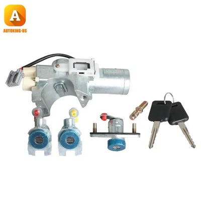 Nuevos cilindros de bloqueo de puerta e interruptor de encendido con llaves para Nissan Versa 2007-12 Foto 1 de 4