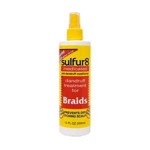 SULFUR8 Medicated Dandruff Treatment for Scalp and Braids, 12 fl. oz - Picture 1 of 4