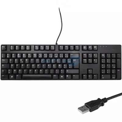 Keyboard Dell L30u 0n249f Layout Fr French Azerty USB With Cable Reconditioned - Image 1 of 4