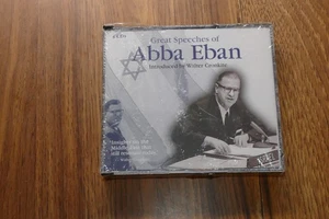 4 Audio CD Set Great Speeches of Abba Eban Introduction by Walter Cronkite - NEW - Picture 1 of 2