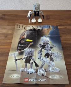 LEGO BIONICLE: Nuju (8544) - 100% Complete With Instructions - No Box