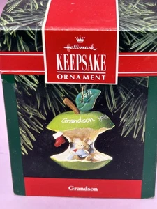 Hallmark Keepsake Ornament 1992 Grandson Vintage - Picture 1 of 6