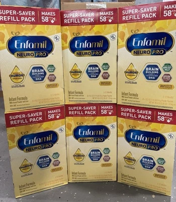 (06) Enfamil Neuropro Infant Formula 36.4 oz - Image 1 of 2