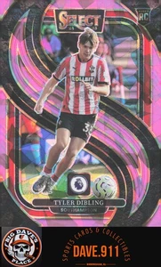 2024-25 Panini Select Premier League #147 Tyler Dibling Pink Ice - Imagen 1 de 2