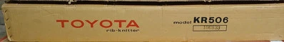 Toyota KR506 Knitting Machine Rib-knitter Brand New Old Stock Original Packing! - Image 1 of 4