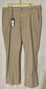 Vineyard Vines Herren schmale Passform Breaker Hose 40" x 30" khaki flache Vorderseite neu mit Etikett - Bild 1 von 13