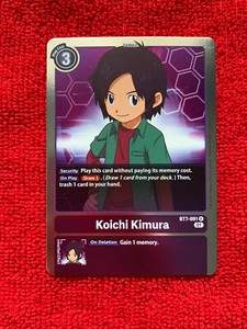 Digimon Card Game Koichi Kimura BT7-091 R NM