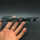 1pc Black Car 3D SPORT Logo Emblem Badge Sticker Fender Trunk ABS Accessories