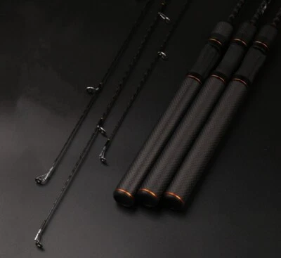Señuelo de caña de pescar giratoria de fundición de caña de pescar de fibra de carbono 3-15 g de 1,8 m Foto 1 de 4