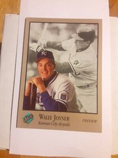 1992 Leaf Donruss Studio Preview #10 Wally Joyner 