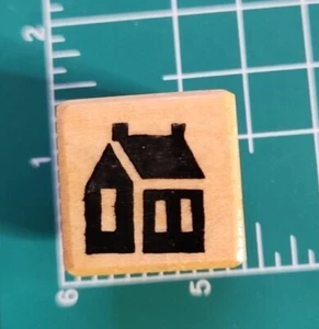 VERY Vintage 1983? PSX Rubber Stamp BOLD COTTAGE. Great Rubber COmB. SHIPPING B3 - Picture 1 of 6