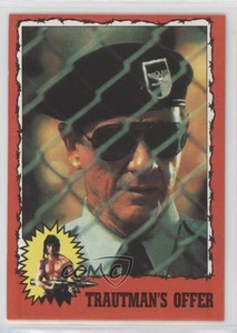 1985 Topps Rambo: First Blood Part II Trautman's Offer #3 0o5