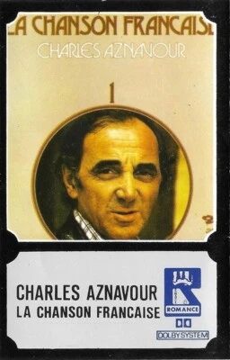 Charles Aznavour – La Chanson Francaise, Rare Asia Cassette Version - Image 1 of 4