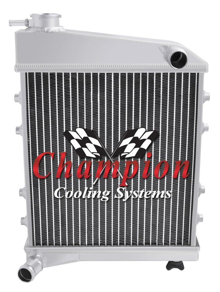 Radiador Advanced Champion 2 fileiras todo em alumínio para 1961 - 1975 Austin Mini - Imagem 1 de 4