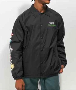 Chaqueta cortavientos Vans X Skateistan Torrey Coach talla L XL NUEVA - Imagen 1 de 5