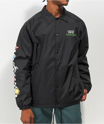 COACH Giacca da allenatore frangivento Vans x Skateistan Torrey taglia L XL NUOVA