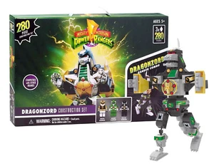 Juego de construcción Mighty Morphin Power Rangers Dragonzord 280 piezas y 3 minifiguras - Imagen 1 de 1