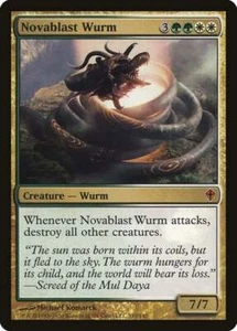 Magic The Gathering MTG NOVABLAST WURM Worldwake NM Near Mint - Picture 1 of 1