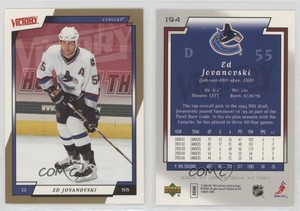 2006-07 Victory Gold Ed Jovanovski #194