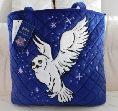 Bolso de Mano Vera Bradley Harry Potter Vera Bosque Prohibido Púrpura Terciopelo Búho Hedwig Foto 1 de 4