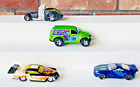 Lot of 4 Hot Wheels Cars: Power Panel, Editor's Choice, Twin Mill, Scorcher