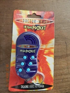 Licensed Doctor Who In Your Pocket Voice Keychain New in Original Retail Package - Picture 1 of 2