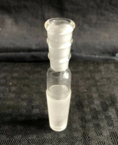 Unbranded Glass 10/30 to 19/38 Enlarging Connecting Adapter 8820-1019 Chipped - Picture 1 of 5
