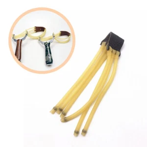 Slingshot Rubber Band Six Strip Strong Power Rubber Tube Bands For Slingshot NEW - Picture 1 of 12