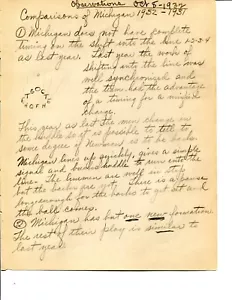 Super selten 1932 Amos Alonzo Stagg handgezeichnet Fußballspiel voller JSA-Brief - Bild 1 von 2