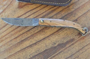 Damast Custom Made Klappmesser Laguiole Type From The Eagle Collection8381PR - Bild 1 von 12