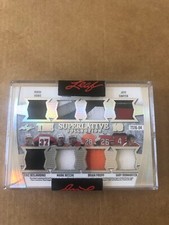 2020/21 LEAF SUPERLATIVE COLLECTION 16 LINDROS,HEXTALL,PARENT,LINDBERG,HOWE #2/2