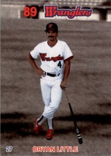 1989 Wichita Wranglers Stadium Set SGA Bryan Little #27