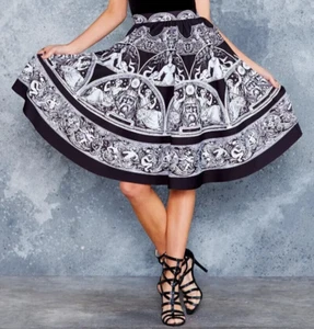 Blackmilk All Greek To Me Midi Pocket Skirt Size S Small - Picture 1 of 8