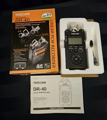 Tascam DR-40 Portable Digital 24 Bit Recorder - Image 1 of 4
