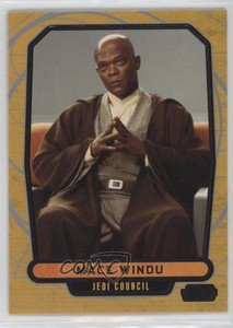 2012 Topps Star Wars Galactic Files Mace Windu #22 7v7