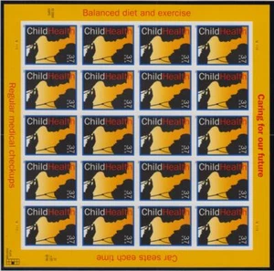 2005 Child Health Awareness Sc 3938 MNH full 37c mint pane of 20 - Picture 1 of 1