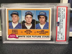 1981 Topps - Future Stars Rusty Kuntz, Fran Mullins, Leo Sutherland #112 (RC) - Picture 1 of 2