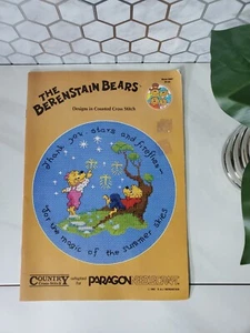 The Berenstain Bears Cross Stitch Pattern Book #5087, 1983 Paragon Needlecraft - Picture 1 of 5