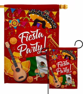 Fiesta Fiesta Jardín Bandera Celebración Decorativa Pequeño Regalo Patio Casa Banner - Imagen 1 de 17
