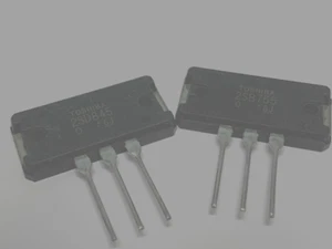 2 Pairs: 2SD845 + 2SB755 NPN + PNP 15A 150W New Original TOSHIBA - Picture 1 of 1