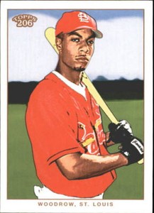 2002 Topps 206  #153 Justin Woodrow FYP - NM-MT 