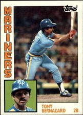 1984 Topps Baseball #41 Tony Bernazard