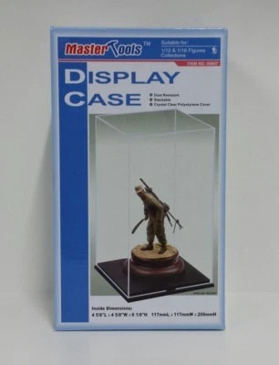 Display Case In Plexiglass For Models Figures Scale 1/12 And 1/16 - Image 1 of 3
