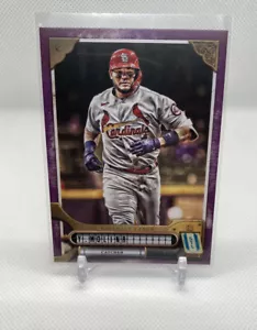 2022 Topps Gypsy Queen Yadier Molina Purple Parallel /75 St Louis Cardinals - Picture 1 of 2