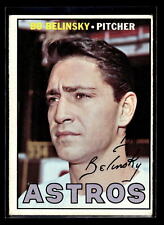 1967 Topps #447 Bo Belinsky VG-EX+ Houston Astros