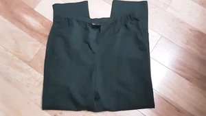 Pantalones J. Jill Talla L Ponte Pierna Ajustada Elastizados Cintura Elástica Verde Oscuro - Imagen 1 de 4