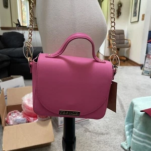 Steven Madden Melodie Cross Body Purse Pink And Gold New With Tags - Picture 1 of 15