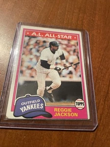 Reggie Jackson 1981 Topps #400 - New York Yankees - Picture 1 of 2